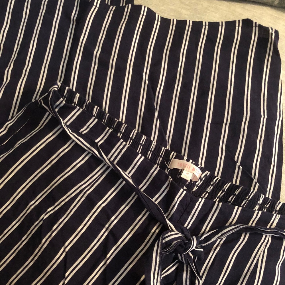 Pacsun Wide Leg Striped Pants